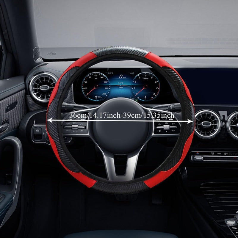Carbon Fiber Steering Wheel Cover
