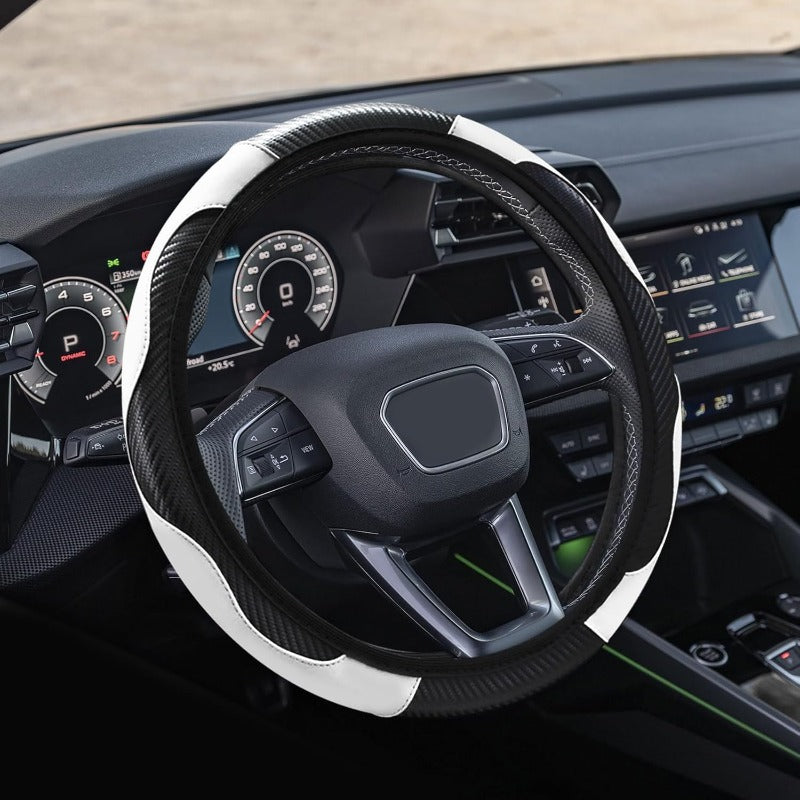 Carbon Fiber Steering Wheel Cover