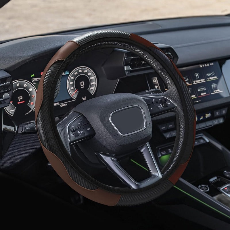 Carbon Fiber Steering Wheel Cover