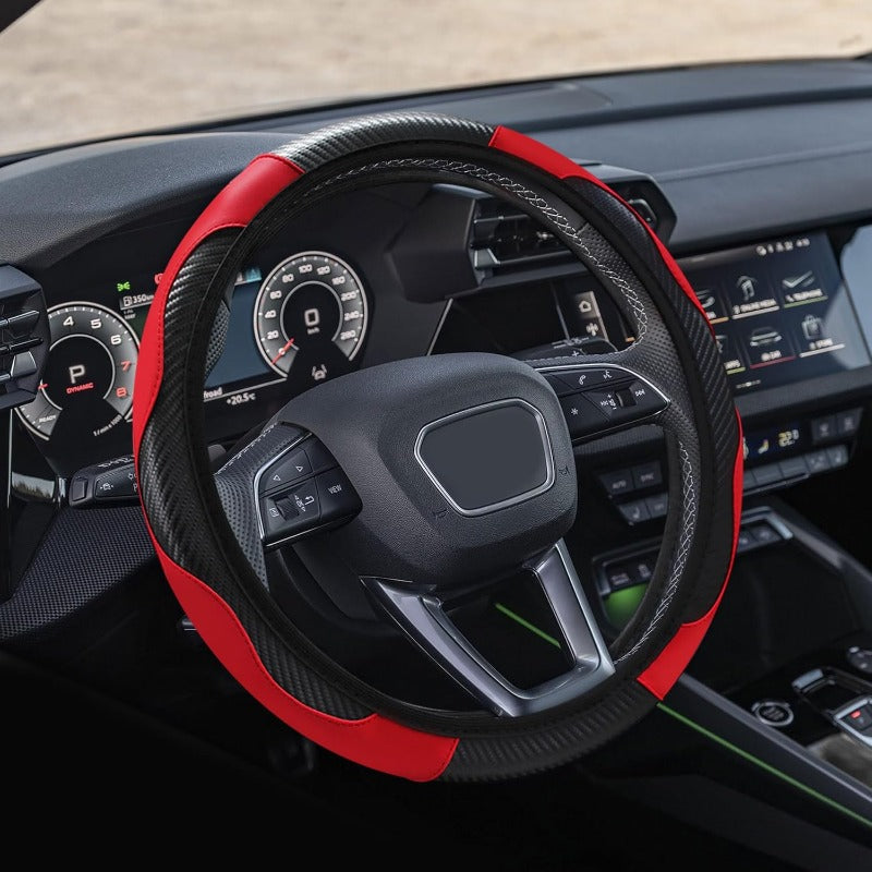 Carbon Fiber Steering Wheel Cover