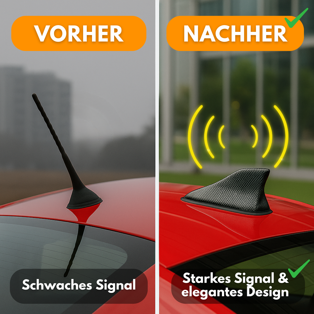 Shark Car Antenna Amplifier – For clear and strong radio reception