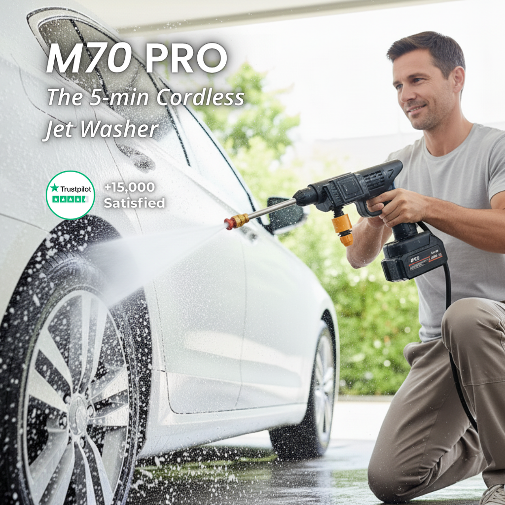 The Cordless Jet Washer