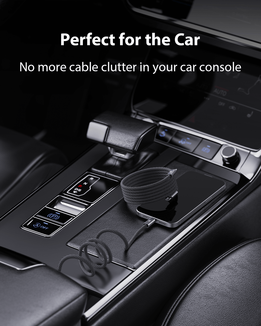 Magnetic Anti-tangle Cable