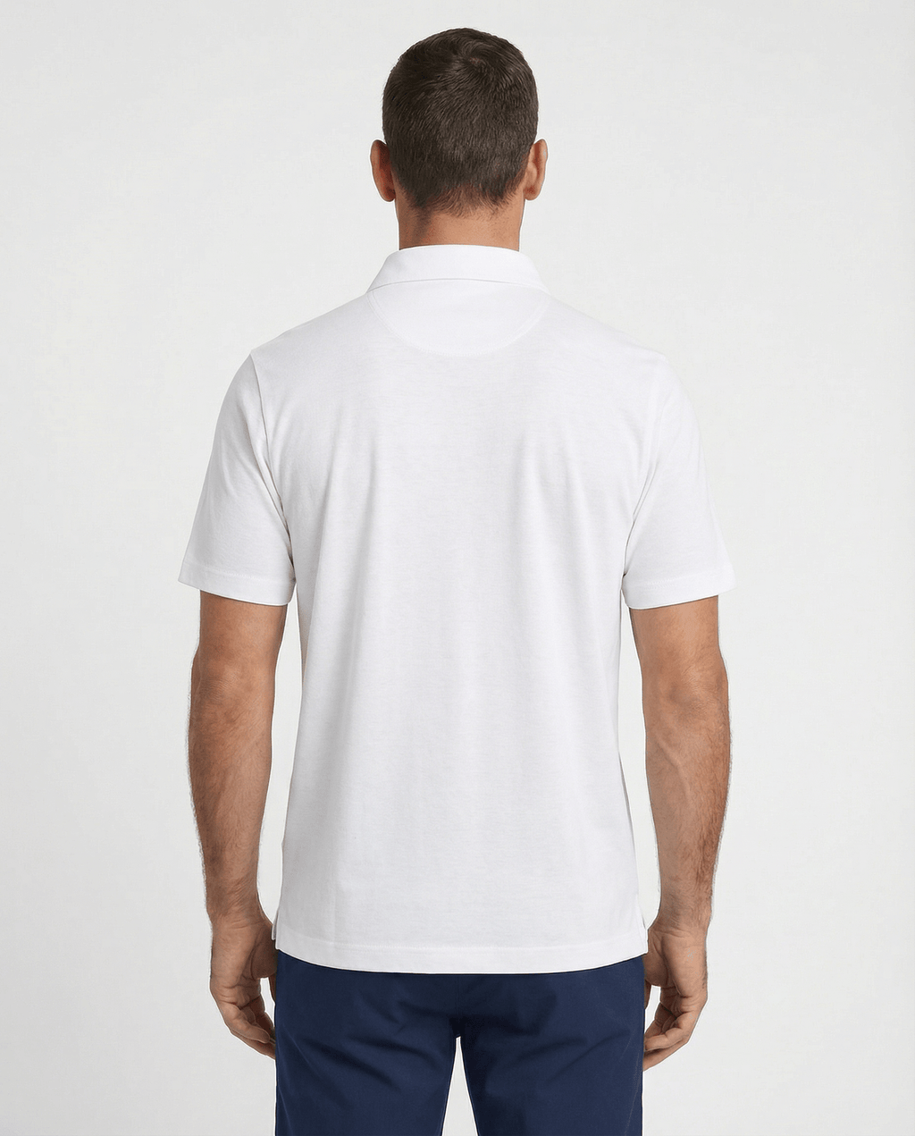Men's 3 Button Pique Polo