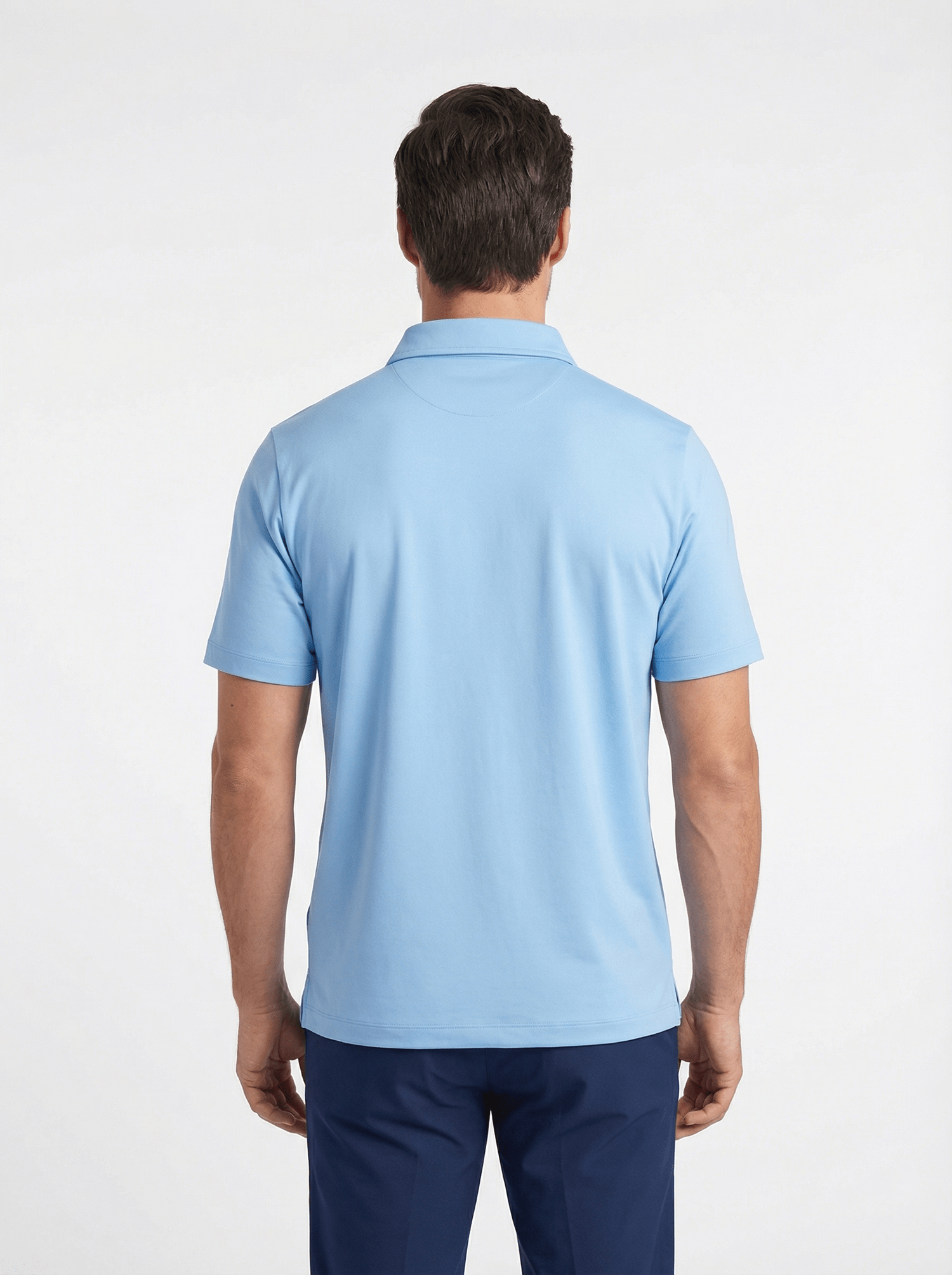 Men's 3 Button Pique Polo