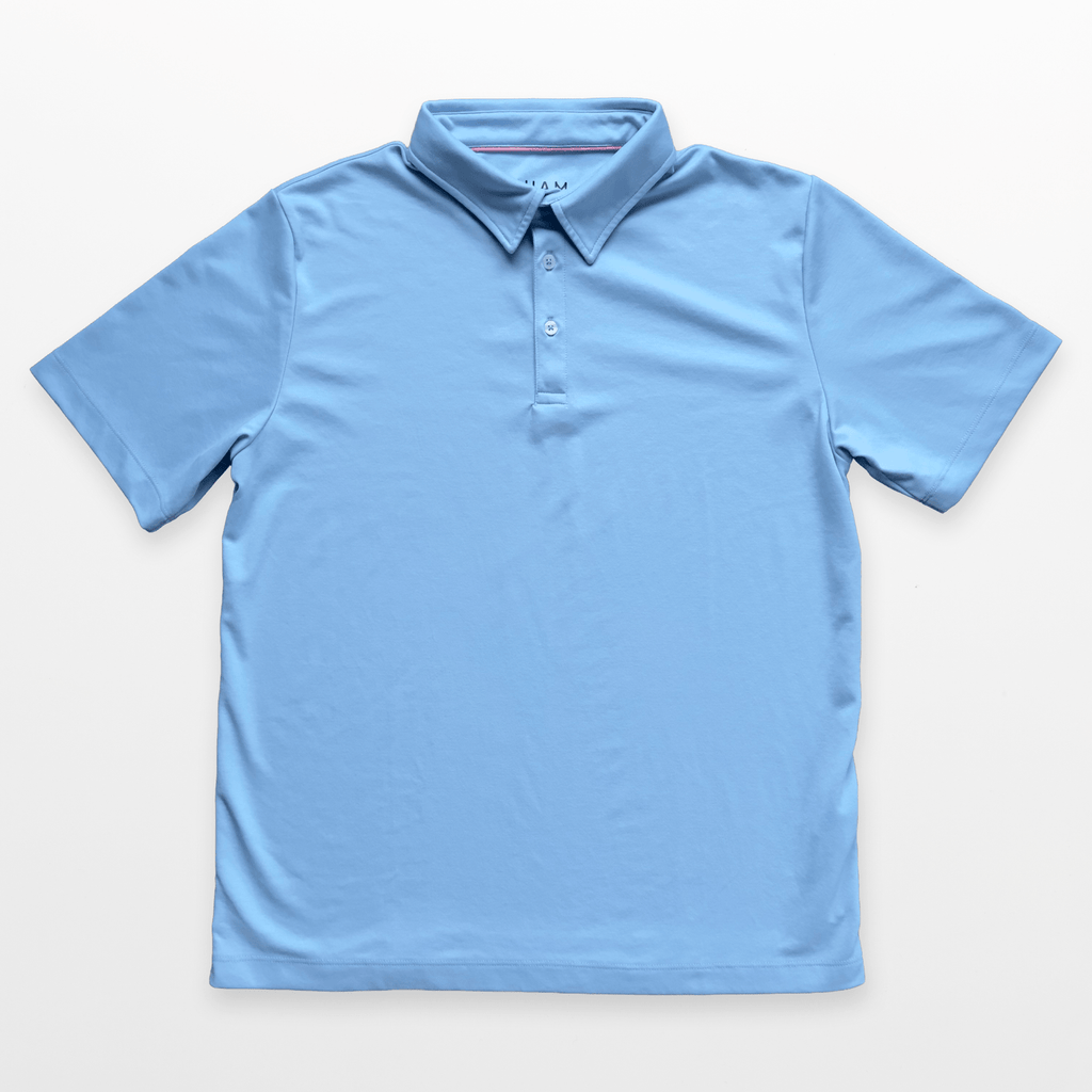 Men's 3 Button Pique Polo