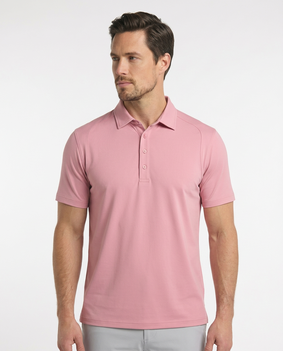 Men's SwingFree™ Performance Polo - Light Pink