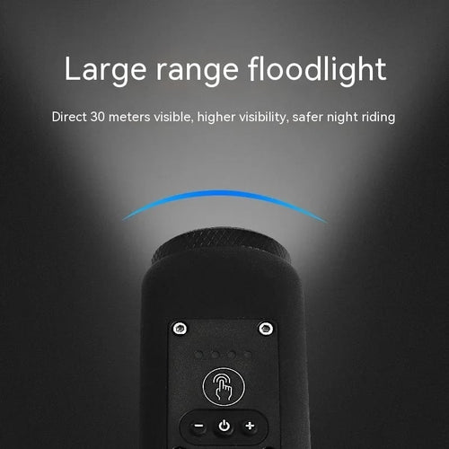 Bike Electronic Horn with Large Range Floodlight