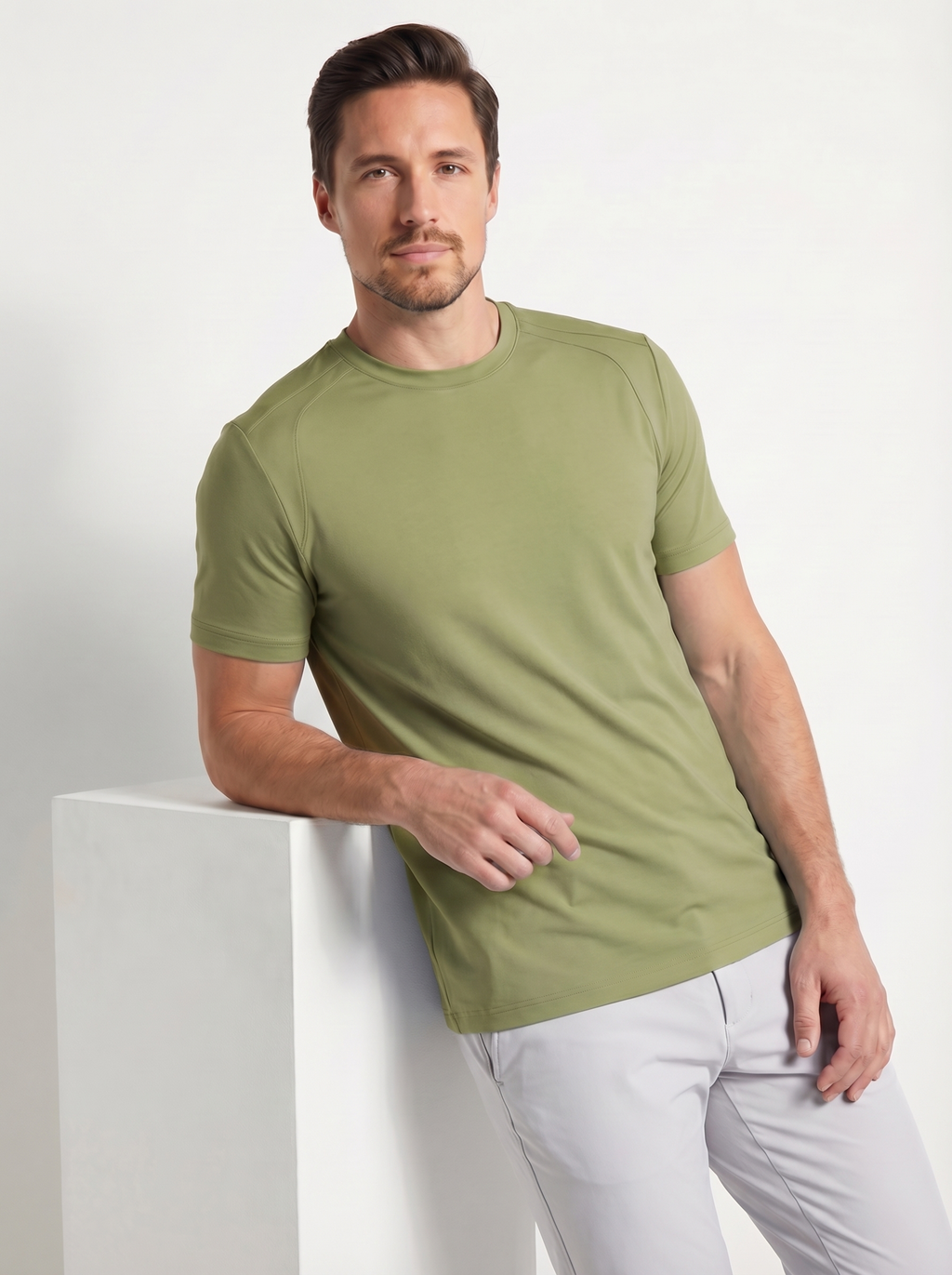 Men's SwingFree™ Performance Crew Tee - New Olive