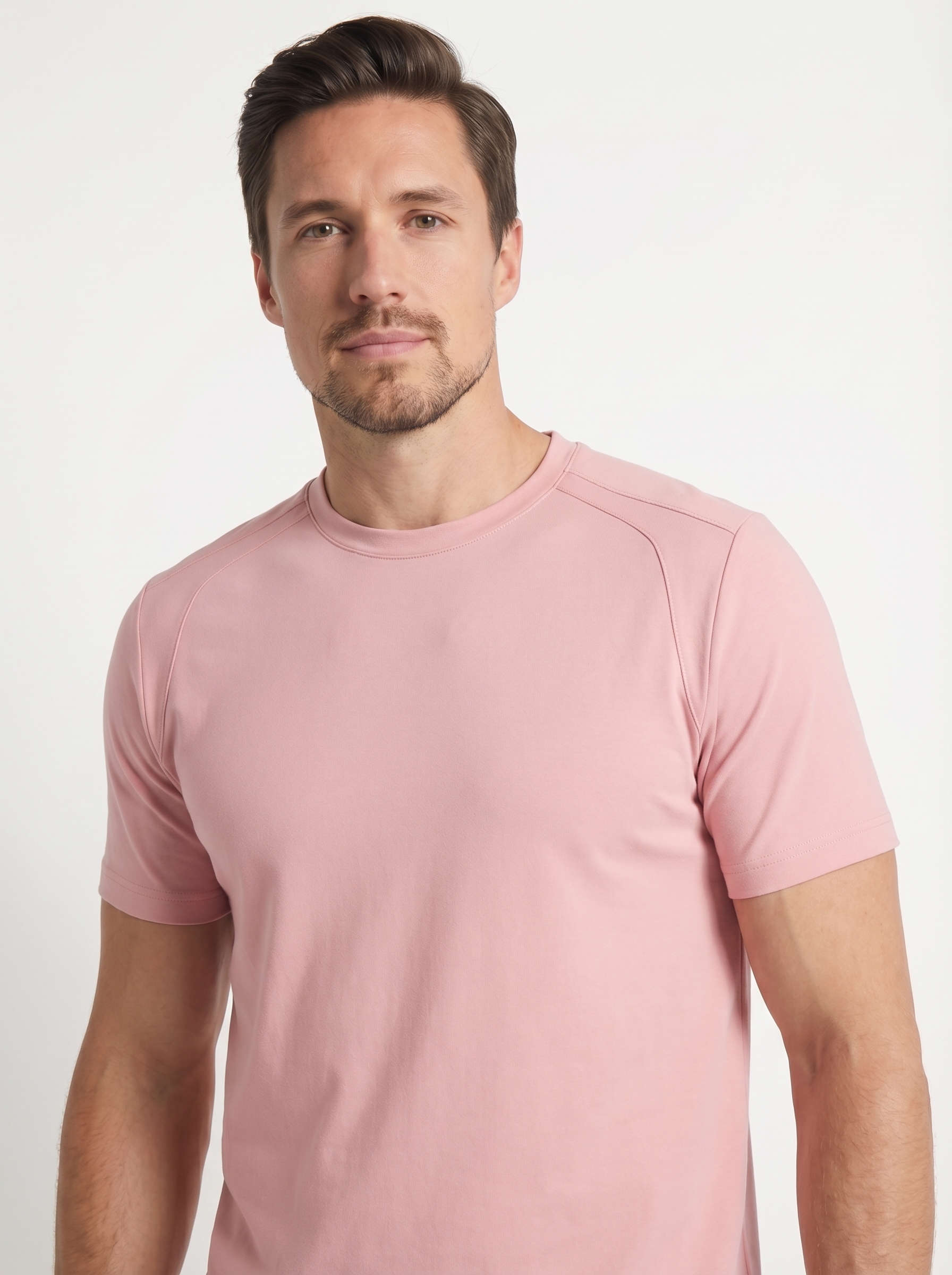 Men's SwingFree™ Performance Crew Tee - Light Pink