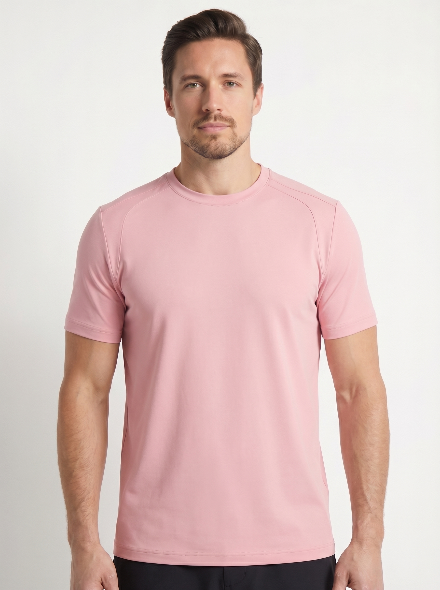 Men's SwingFree™ Performance Crew Tee - Light Pink