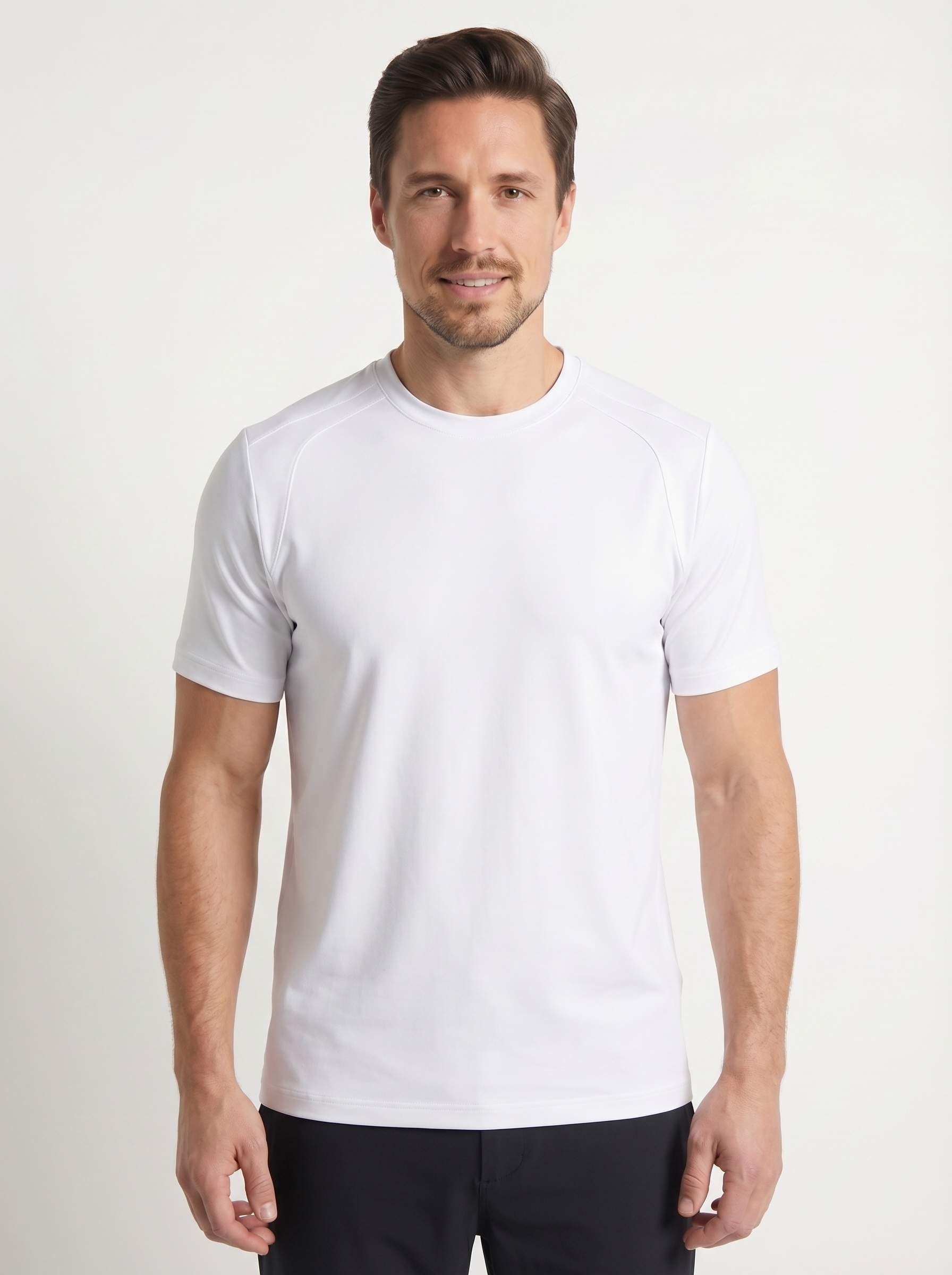 Men's SwingFree™ Performance Crew Tee - White