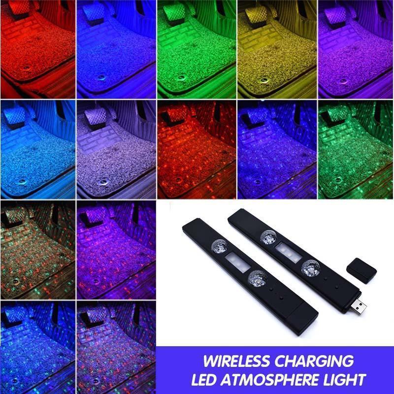 🔥Wireless LED charger ambient light